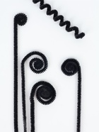 Синельная проволока, набор 100 шт, черная, 30 см - фото 68976190