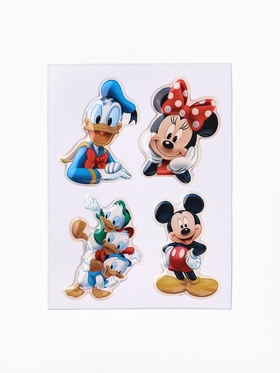 Объемные 3D стикеры на телефон «Мышки», 4 шт., 3×3 см