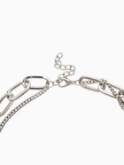 Кулон на цепочке «Сердечки», 2 яруса , цвет серебро - фото 809460619