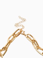 Колье на цепочке «Жемчуг Барокко», 2 яруса, белое в золоте - Фото 4