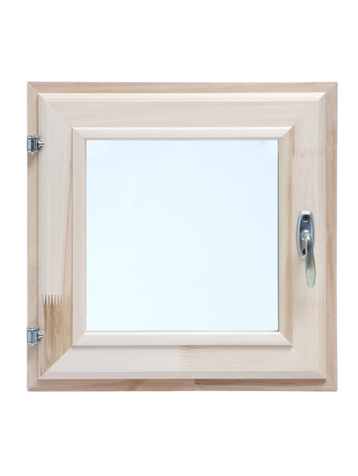 УЦЕНКА Окно, 40×40 см, двойное стекло ЛИПА - Фото 1