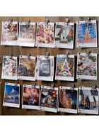 УЦЕНКА Гирлянда «Нить» 2 м, роса, с насадками «Прищепки-пингвин», IP20, серебристая нить, 20 LED, от батареек ААх2, свечение тёплое белое - Фото 6