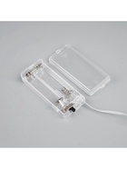 УЦЕНКА Гирлянда «Нить» 2 м, роса, с насадками «Прищепки-пингвин», IP20, серебристая нить, 20 LED, от батареек ААх2, свечение тёплое белое - Фото 8