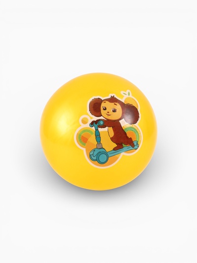 Мяч детский 22 см, 60 г, Чебурашка, МИКС