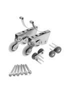 Комплект роликов CAPPIO, для шкафа купе, набор верх - низ - фото 68182315