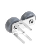 Комплект роликов CAPPIO, для шкафа купе, набор верх - низ - фото 68182321