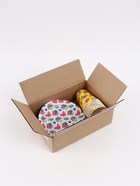 Набор одноразовой бумажной посуды, 20 предметов: 10 стаканов, 10 тарелок, Ум и Хрум 10944651