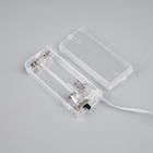 УЦЕНКА Гирлянда «Нить» 2 м, роса, с насадками «Прищепки-оленёнок», IP20, серебристая нить, 20 LED, от батареек ААх2, свечение тёплое белое - Фото 4