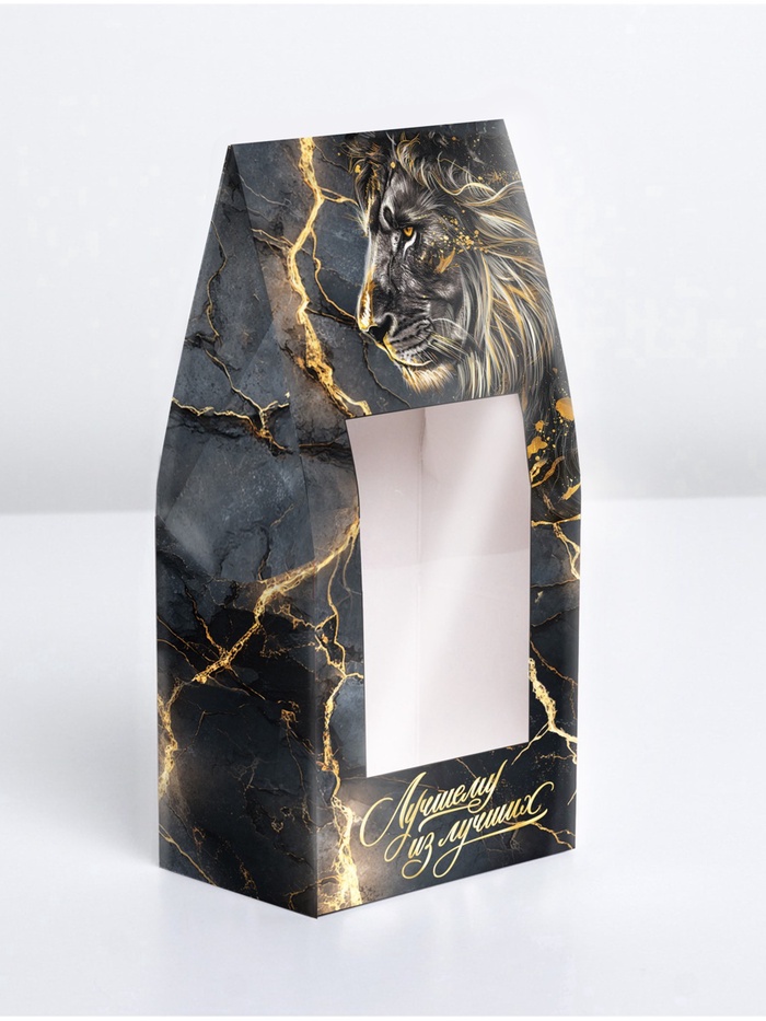 Коробка складная «Лучшему из лучших», 6 × 14.5 × 3.5 см - Фото 1