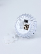 Светодиодная свеча LED - ночник RISALUX «В чаше», от батареек 3?LR1130, прозрачный, 6?6?4 см (комплект 2 шт) - фото 68182346