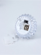 Светодиодная свеча LED - ночник RISALUX «В чаше», от батареек 3×LR1130, прозрачный, 6×6×4 см - Фото 9