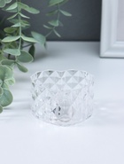 Светодиодная свеча LED - ночник RISALUX «В сердце», от батареек 3×LR1130, прозрачный, 6.7×6.5×3.8 см - Фото 2