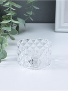 Светодиодная свеча LED - ночник RISALUX «В сердце», от батареек 3×LR1130, прозрачный, 6.7×6.5×3.8 см - Фото 6