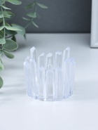 Светодиодная свеча LED - ночник RISALUX «Снежная королева», от батареек 3?LR1130, прозрачный, 5.5?5.5?5 см (комплект 2 шт) - фото 68182353