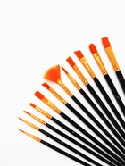 Набор кистей синтетика, 12 шт - фото 68976224