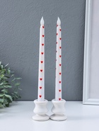 Набор: свечи светодиодные «Античные. Сердечки», 2 шт., 2×ААА - Фото 2