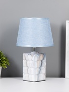 Лампа настольная RISALUX «Атриум» E14, 1×40 Вт, синяя - Фото 1