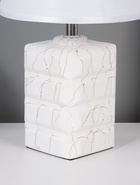 Лампа настольная RISALUX «Луминель» E14, 1×40 Вт, белая - Фото 3