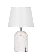 Лампа настольная RISALUX «Глим» E14, 1×40 Вт, белый/золотой - Фото 6