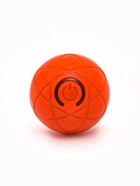 Интерактивная игрушка для собак «Гравитационный мяч», 5.5 см, оранжевая - фото 68182459