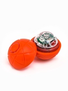 Интерактивная игрушка для собак «Гравитационный мяч», 5.5 см, оранжевая - фото 68182462