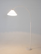 Торшер напольный «Волна», Е27, 40 Вт, белый, подставка, камень, 30×90×180 см - Фото 2