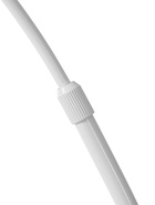 Торшер напольный «Волна», Е27, 40 Вт, белый, подставка, камень, 30×90×180 см - Фото 9