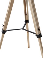 Торшер напольный «Эко», Е27, 40 Вт, бежевый-белый, тренога, 45×45×150 см - Фото 6