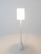 Торшер напольный «Капля», Е27, 40 Вт, белый, 25×25×150 см  (артикул 10951644)  большой выбор товаров оптом и в розницу по низким ценам с доставкой