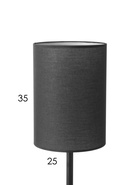 Торшер напольный «Капля», Е27, 40 Вт, чёрный, 25×25×150 см  (артикул 10951645)  большой выбор товаров оптом и в розницу по низким ценам с доставкой