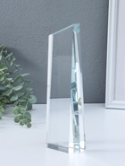 Стела наградная, фигура стекло «Обелиск», 3.5×8.5×24.3 см - Фото 2