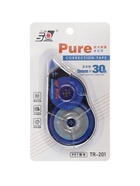 Корректор-лента 30 м×5 мм, на блистере, МИКС - Фото 1