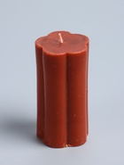 УЦЕНКА Свеча "Цветок" 6х6х12 см, соевый воск МИКС - Фото 2