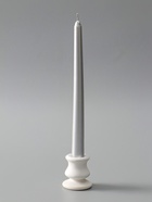 УЦЕНКА Свеча античная, 2.3×25 см, лакированная, серебряный металлик - Фото 3