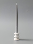 УЦЕНКА Свеча античная, 2.3×25 см, лакированная, серебряный металлик - Фото 4
