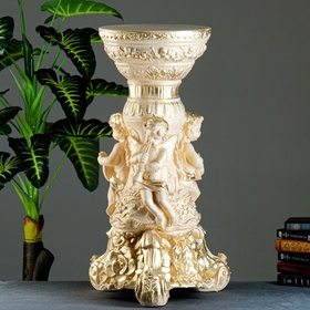 {{photo.Alt || photo.Description || 'УЦЕНКА Колонна «Три ангела» слоновая кость, 49×46×88 см'}}