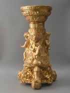 УЦЕНКА Колонна «Три ангела» слоновая кость, 49×46×88 см 10985542