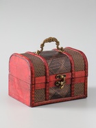 УЦЕНКА Шкатулка сундучок "Клетка и сеточка" набор 2 шт 7,5х11,5х7 см 10,5х15х11 см - Фото 6