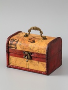 УЦЕНКА Шкатулка дерево сундучок "Карта странника" 10,5х15х9 см - Фото 2