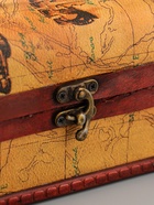 УЦЕНКА Шкатулка дерево сундучок "Карта странника" 10,5х15х9 см - Фото 6