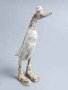 УЦЕНКА Сувенир «Утка в белом» дерево 45 см 10985548