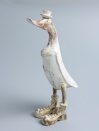 УЦЕНКА Сувенир «Утка в белом» дерево 45 см 10985548