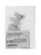 Крючки мебельные CAPPIO TKd=033, однорожковый, цвет хром, набор 2 шт. - фото 809479272