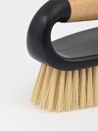 Щётка утюжок Доляна Meli, бамбуковая ручка, 12.5×6.5×9.5 см, чёрная - Фото 4