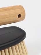 Щётка утюжок Доляна Meli, бамбуковая ручка, 12.5×6.5×9.5 см, чёрная - Фото 5