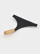 Водосгон Доляна Meli, бамбуковая ручка, 23×23 см, чёрный - фото 69480741