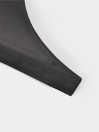 Водосгон Доляна Meli, бамбуковая ручка, 23×23 см, чёрный - Фото 4