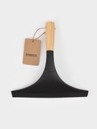 Водосгон Доляна Meli, бамбуковая ручка, 23×23 см, чёрный - фото 69480744