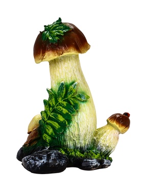 {{photo.Alt || photo.Description || 'УЦЕНКА Садовая фигура «Гриб с ягодой и улиткой» 34 см'}}