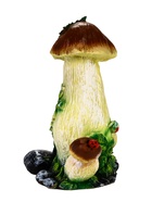 УЦЕНКА Садовая фигура «Гриб с ягодой и улиткой» 34 см 10985565